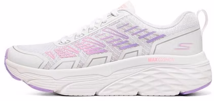 (Women) Skechers Max Cushioning Elite 'White Purple' 128574-WMLT (Women) Skechers Max Cushioning Elite 'White Purple' 128574-WMLT