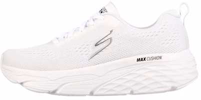 (Women) Skechers Max Cushioning Elite 'White Trendy Sport Low-Top Casual Trainer' 128262-WHT (Women) Skechers Max Cushioning Elite 'White Trendy Sport Low-Top Casual Trainer' 128262-WHT