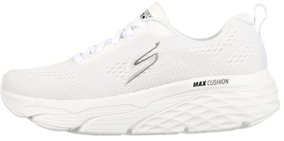 (Women) Skechers Max Cushioning Elite 'White Trendy Sport Low-Top Casual Trainer' 128262-WHT (Women) Skechers Max Cushioning Elite 'White Trendy Sport Low-Top Casual Trainer' 128262-WHT