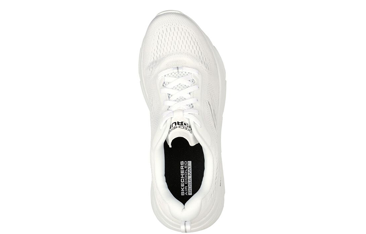 Lookbook (Women) Skechers Max Cushioning Elite 'White Trendy Sport Low-Top Casual Trainer' 128262-WHT