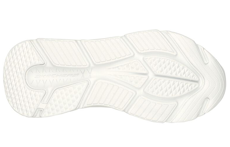 Shop Skechers Max Cushioning Elite 潮流運動 低幫休閒訓練鞋 女款 白色