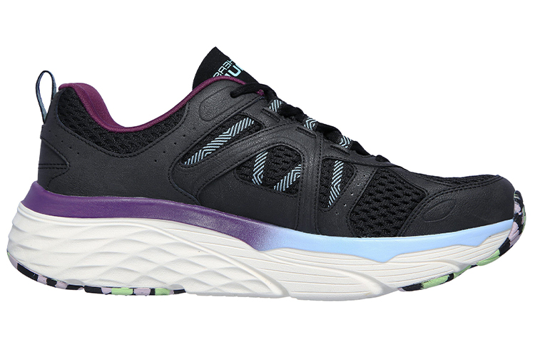 Order (W) 斯凯奇 Max Cushioning Elite '风寒黑紫' 128137-BKAQ
