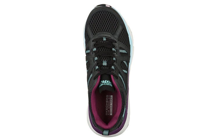 Shop (W) 斯凯奇 Max Cushioning Elite '风寒黑紫' 128137-BKAQ