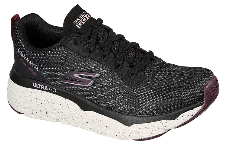 Lookbook (Women) Skechers Max Cushioning Elite Limitless Intensity Low-Top Running Shoes Black 128269-BKW