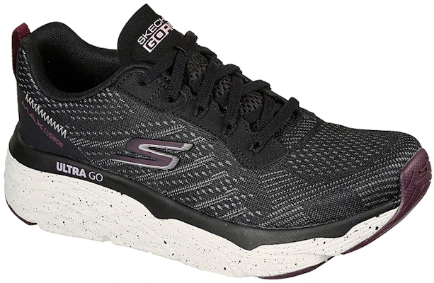 (Women) Skechers Max Cushioning Elite Limitless Intensity Low-Top Running Shoes Black 128269-BKW Lookbook (Women) Skechers Max Cushioning Elite Limitless Intensity Low-Top Running Shoes Black 128269-BKW