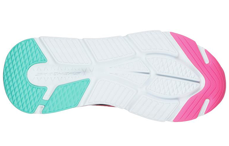 Details for (W) Skechers Max Cushioning Elite Basses Noir/Rose 17699-BKMT