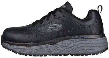 (Women) Skechers Max Cushioning Elite Sr 'Black Grey' 108065-BLK (Women) Skechers Max Cushioning Elite Sr 'Black Grey' 108065-BLK