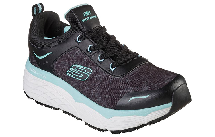 Lookbook (W) Skechers Max Cushioning Elite SR 'Zapatillas Negras de Correr Baja' 108036-BKTL