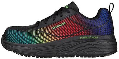 (Women) Skechers Max Cushioning Elite SR 'Black Multicolor' 108073-BKMT (Women) Skechers Max Cushioning Elite SR 'Black Multicolor' 108073-BKMT