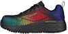 (W) Skechers Max Cushioning Elite SR 'Hitam Pelbagai Warna' 108073-BKMT