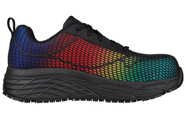 Order (W) Skechers Max Cushioning Elite SR ''Schwarz Bunt'' 108073-BKMT