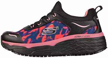(Women) Skechers Max Cushioning Elite SR 'Black Red' 108036-BKMT (Women) Skechers Max Cushioning Elite SR 'Black Red' 108036-BKMT