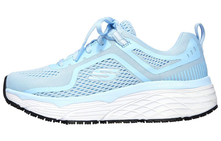 (Women) Skechers Max Cushioning Elite SR 'Light Blue' 108029-LBLW