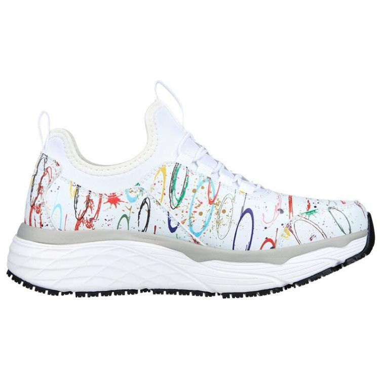 Order (W) Skechers Max Cushioning Elite SR ''Serotina Wit'' 108060-WMLT