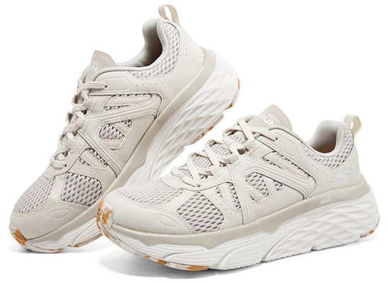 (Women) Skechers Max Cushioning Elite 'White' 128137-NAT Lookbook (Women) Skechers Max Cushioning Elite 'White' 128137-NAT