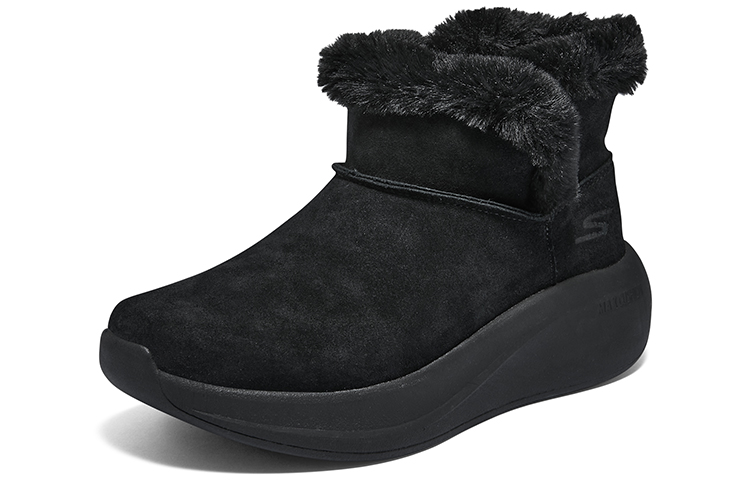 Lookbook (W) 스케쳐스 맥스 쿠셔닝 에센셜 (블랙) 144670-BBK