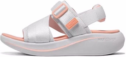 (Women) Skechers Max Cushioning Essential Sandal 'Grey Pink' 141603-WMLT (Women) Skechers Max Cushioning Essential Sandal 'Grey Pink' 141603-WMLT