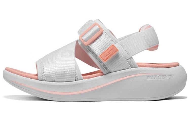 (Women) Skechers Max Cushioning Essential Sandal 'Grey Pink' 141603-WMLT