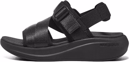 (Women) Skechers Max Cushioning Essential Sandal 'Black' 141603-BBK (Women) Skechers Max Cushioning Essential Sandal 'Black' 141603-BBK