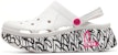 (W) Skechers Max Cushioning Foamies 'Putih Hitam Merah Jambu' 111324-WHT