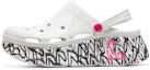 Buy (W) Skechers Max Cushioning Foamies ''Weiß Schwarz Rosa'' 111324-WHT