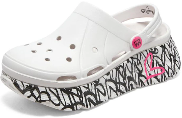 (W) Skechers Max Cushioning Foamies ''Weiß Schwarz Rosa'' 111324-WHT Order (W) Skechers Max Cushioning Foamies ''Weiß Schwarz Rosa'' 111324-WHT