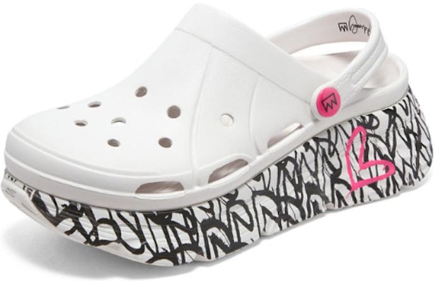 (W) Skechers Max Cushioning Foamies 'Putih Hitam Merah Muda' 111324-WHT Order (W) Skechers Max Cushioning Foamies 'Putih Hitam Merah Muda' 111324-WHT