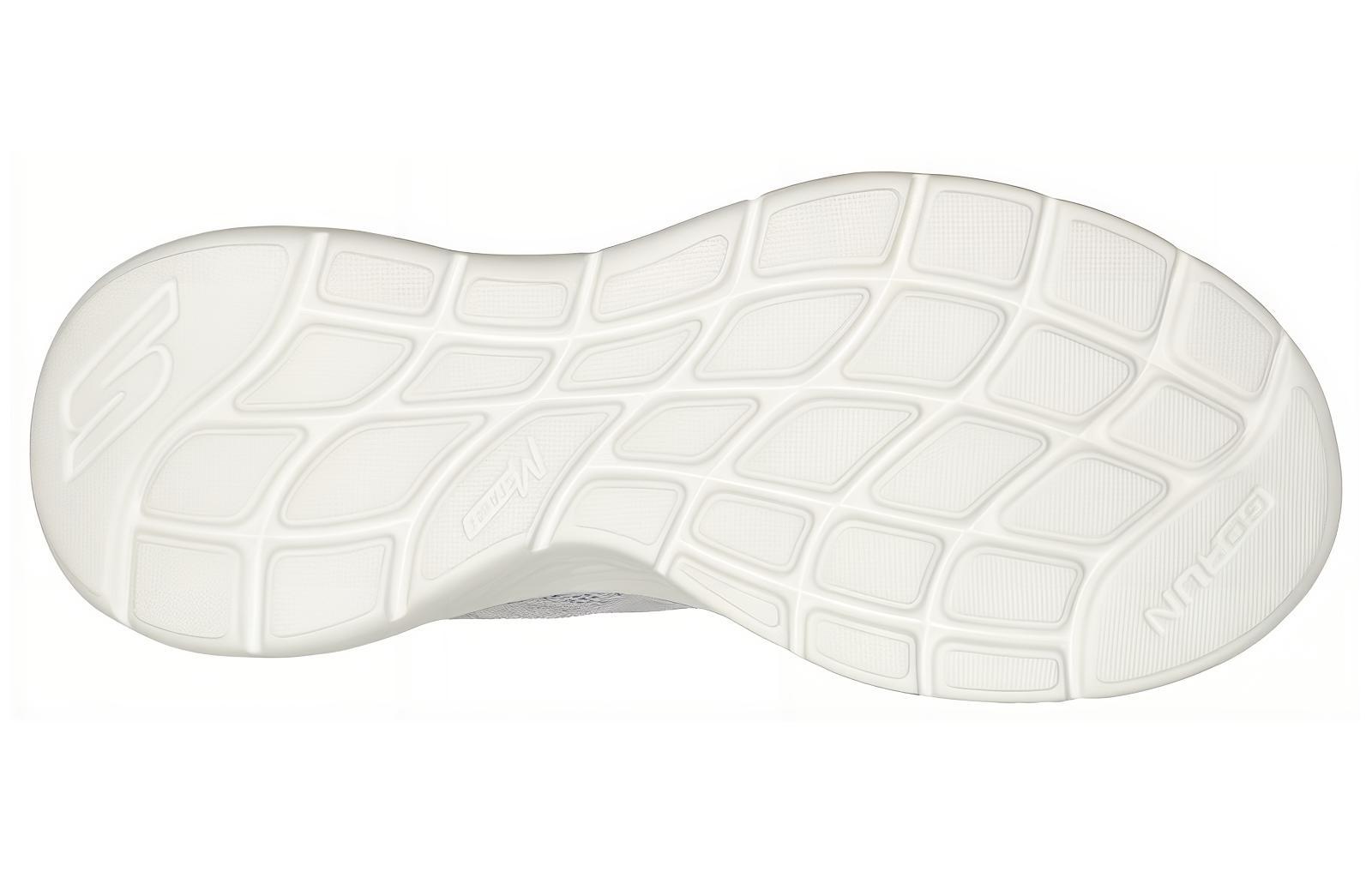 Lookbook Skechers Max 系列氣墊泡棉防滑耐磨運動涼鞋 女款 白色