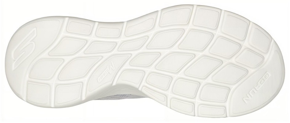 (W) Skechers Max Cushioning Foamies 'Putih Hitam Merah Jambu' 111324-WHT Lookbook (W) Skechers Max Cushioning Foamies 'Putih Hitam Merah Jambu' 111324-WHT