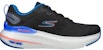 (Women) Skechers Max Cushioning Hyper Burst 'Black Blue' 129291-BKMT