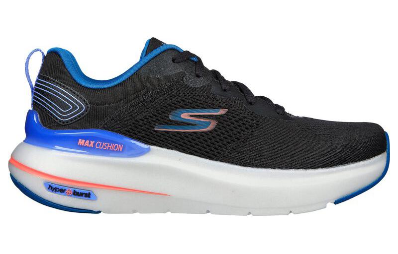 Order (W) Skechers Max Cushioning Hyper Burst ''Zwart Blauw'' 129291-BKMT