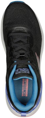 (Women) Skechers Max Cushioning Hyper Burst 'Black Blue' 129291-BKMT Shop (Women) Skechers Max Cushioning Hyper Burst 'Black Blue' 129291-BKMT