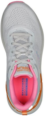 (Women) Skechers Max Cushioning Hyper Burst 'Grey Red' 129291-GYMT Shop (Women) Skechers Max Cushioning Hyper Burst 'Grey Red' 129291-GYMT