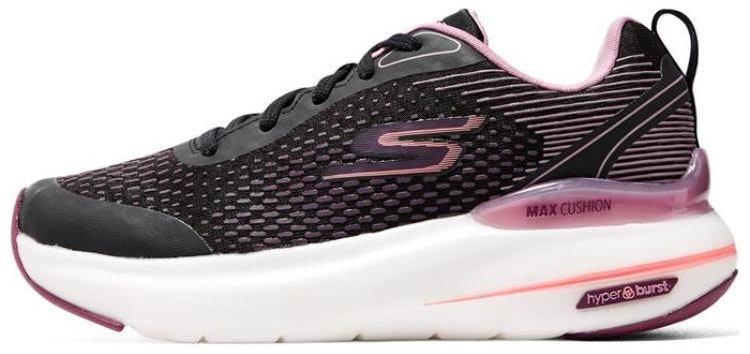 women-skechers-max-cushioning-hyper-burst-premier-trail-black-and-peony-pink-129293-bkmv