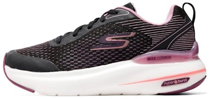 (Women) Skechers Max Cushioning Hyper Burst Premier Trail 'Black and Peony Pink' 129293-BKMV (Women) Skechers Max Cushioning Hyper Burst Premier Trail 'Black and Peony Pink' 129293-BKMV