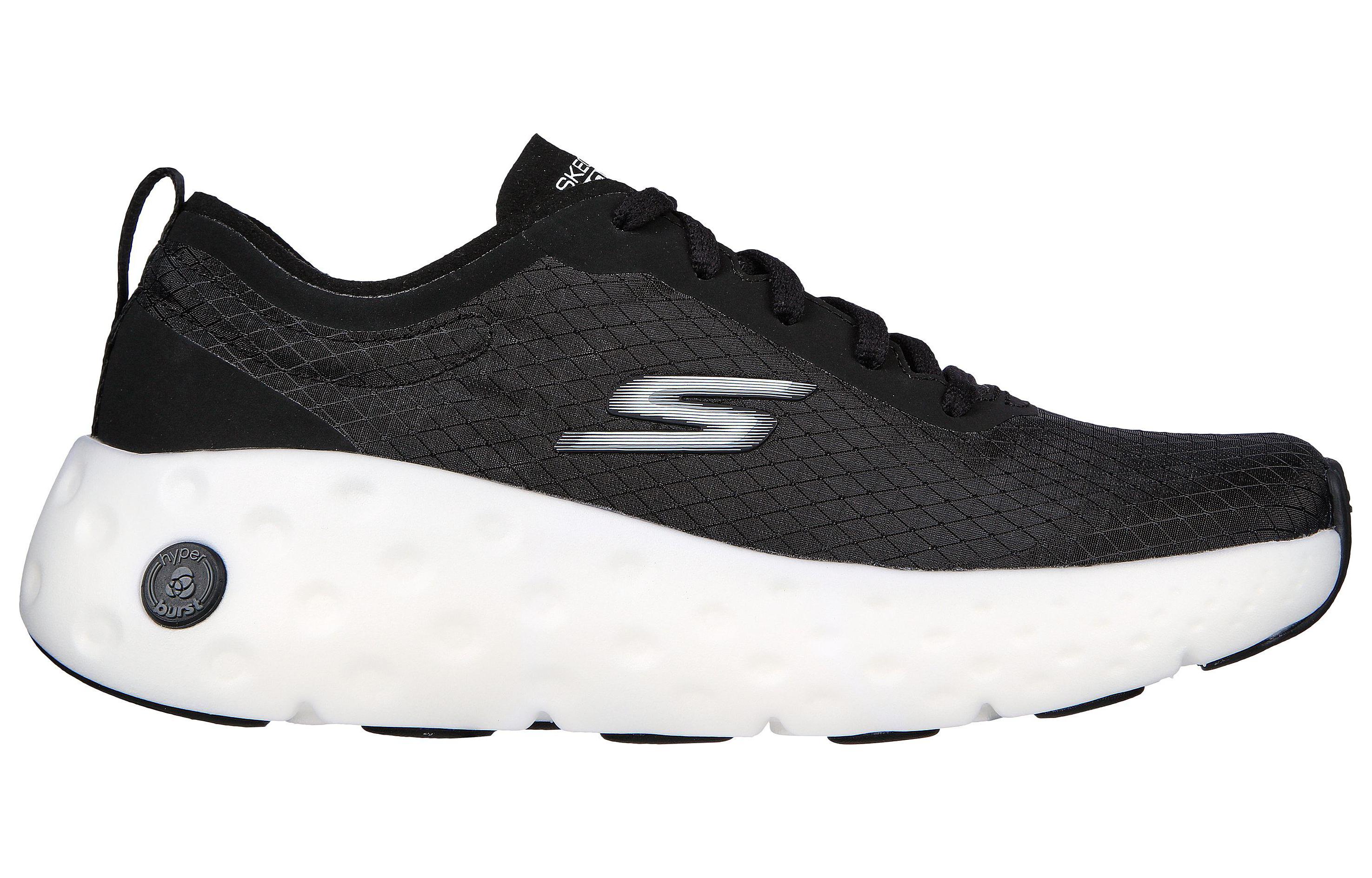 (W) Skechers Max Cushioning Hyper Craze Bounce 'Black White' 圖 2