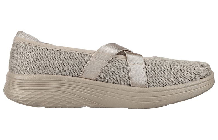 Order (W) Skechers Max Cushioning Lite 'Breathe Eazy Abu-Abu' 136722-TPE