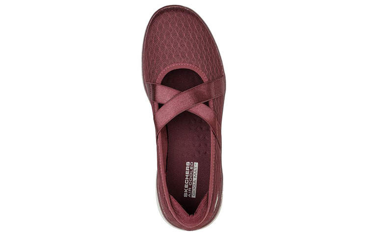Lookbook (Women) Skechers Max Cushioning Lite 'Breathe Eazy Maroon' 136722-BURG