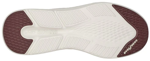 Shop Skechers Max Cushioning Lite-Breathe Eazy 減震耐磨 懶人運動休閒鞋 女款 酒紅