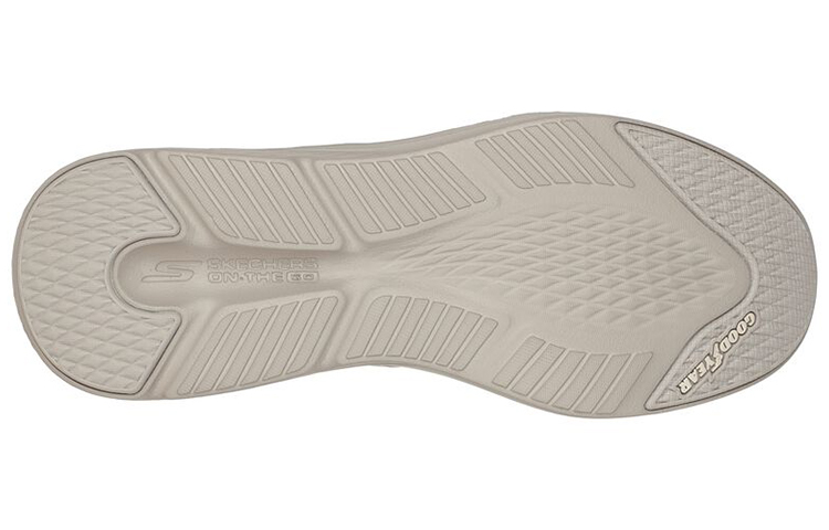 Shop (W) Skechers Max Cushioning Lite 'Breathe Eazy Abu-Abu' 136722-TPE