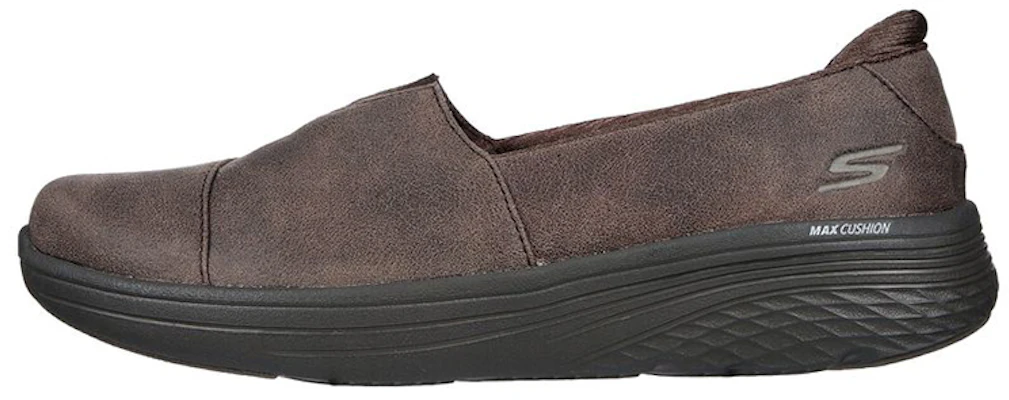(Women) Skechers Max Cushioning Lite 'Brown' 136710-BRN Buy (Women) Skechers Max Cushioning Lite 'Brown' 136710-BRN