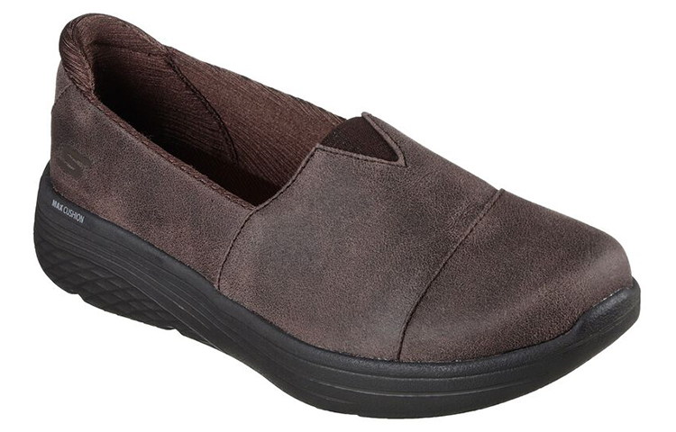 Lookbook (Women) Skechers Max Cushioning Lite 'Brown' 136710-BRN