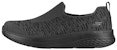 (W) Skechers Max Cushioning Lite 'Cali Tones Hitam' 136731-BKGY
