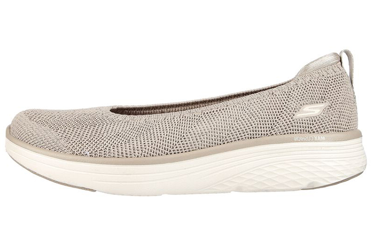 (Women) Skechers Max Cushioning Lite 'Grey Beige' 136702-TPE