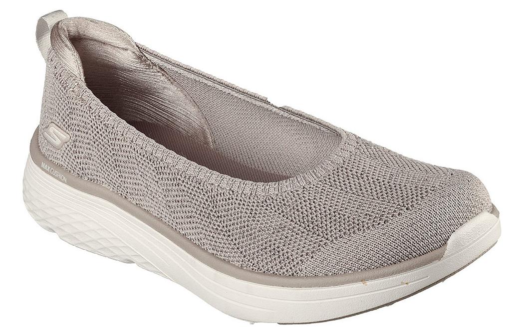 Lookbook (Women) Skechers Max Cushioning Lite 'Grey Beige' 136702-TPE