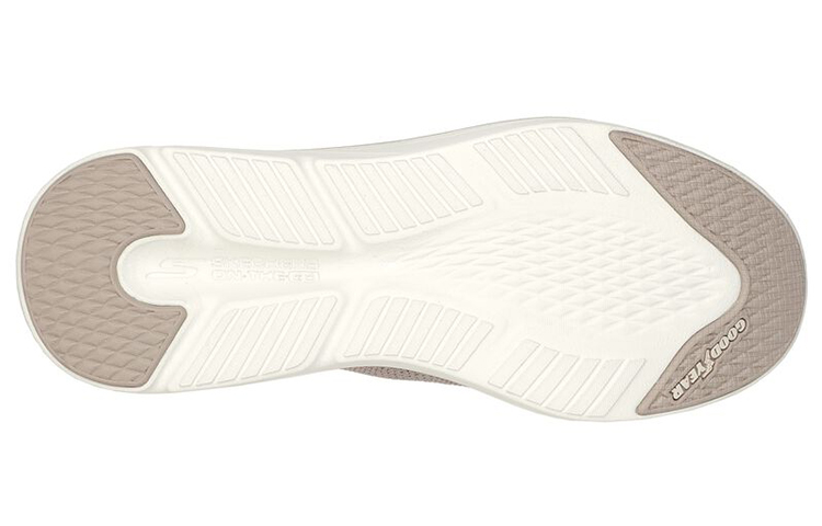Shop (Women) Skechers Max Cushioning Lite 'Grey Beige' 136702-TPE