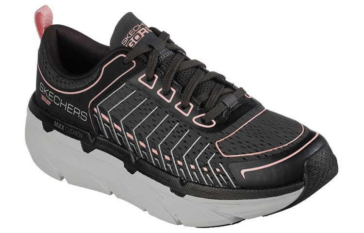 Lookbook (Women) Skechers Max Cushioning Premier 'Black Grey' 128254-BKPK