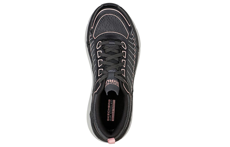 Shop (Women) Skechers Max Cushioning Premier 'Black Grey' 128254-BKPK