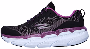 (Women) Skechers Max Cushioning Premier 'Black Purple' 17690-BKPR (Women) Skechers Max Cushioning Premier 'Black Purple' 17690-BKPR