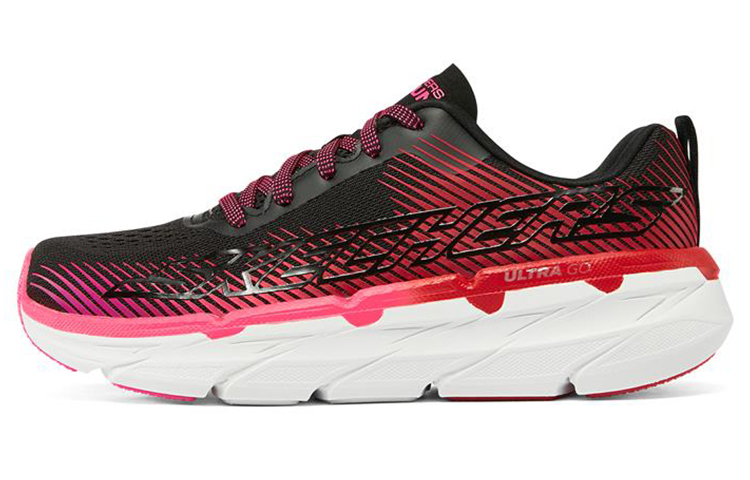 (Women) Skechers Max Cushioning Premier 'Black Red' 17692-BKRD